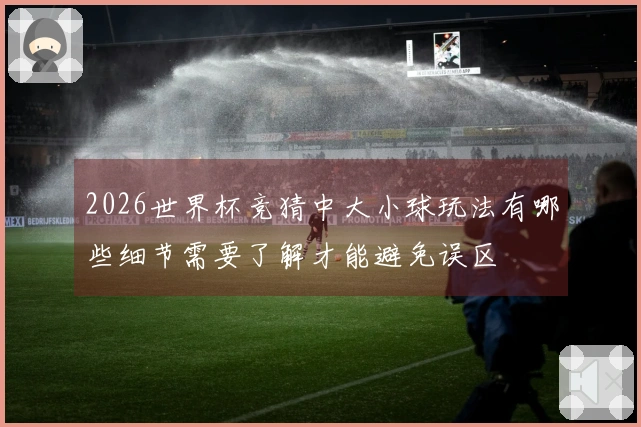 2026世界杯竞猜中大小球玩法有哪些细节需要了解才能避免误区