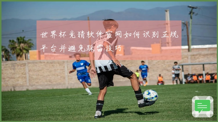 世界杯竞猜软件官网如何识别正规平台并避免踩雷技巧