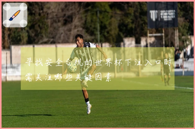 寻找安全合规的世界杯下注入口时需关注哪些关键因素